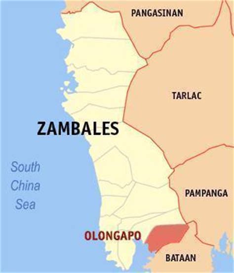is olongapo city part of zambales